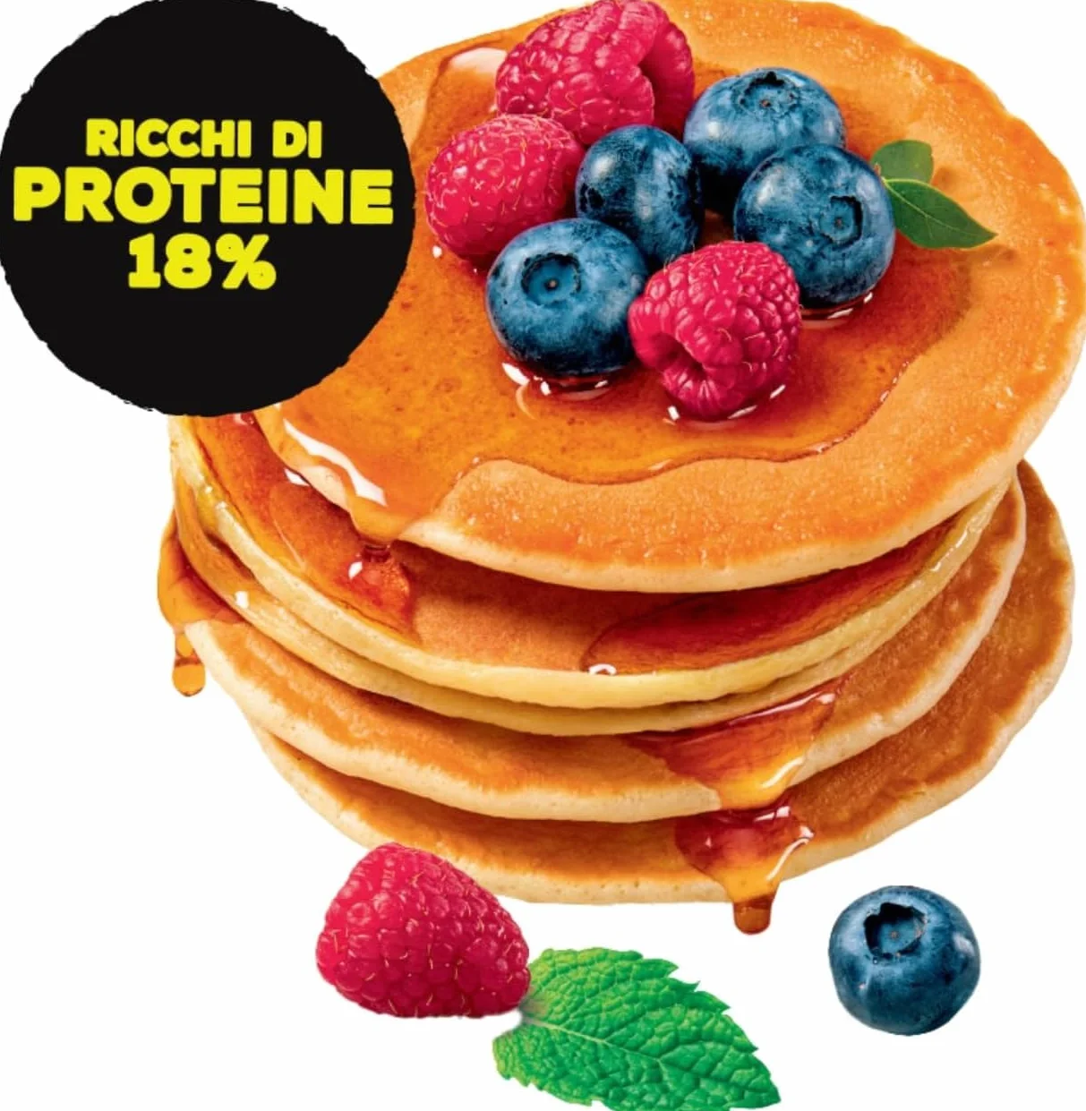 CAIYA Misura Protein Pancake Ricchi di Proteine e Meno Zuccheri 200 g – NOVITA' 2024 [3 Confezioni]