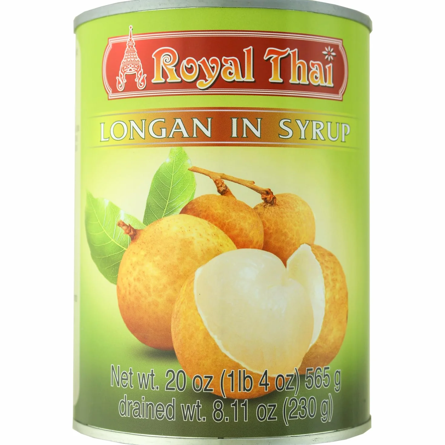 AROY-D Longanes au Sirop 0.56 kg 1 Unité