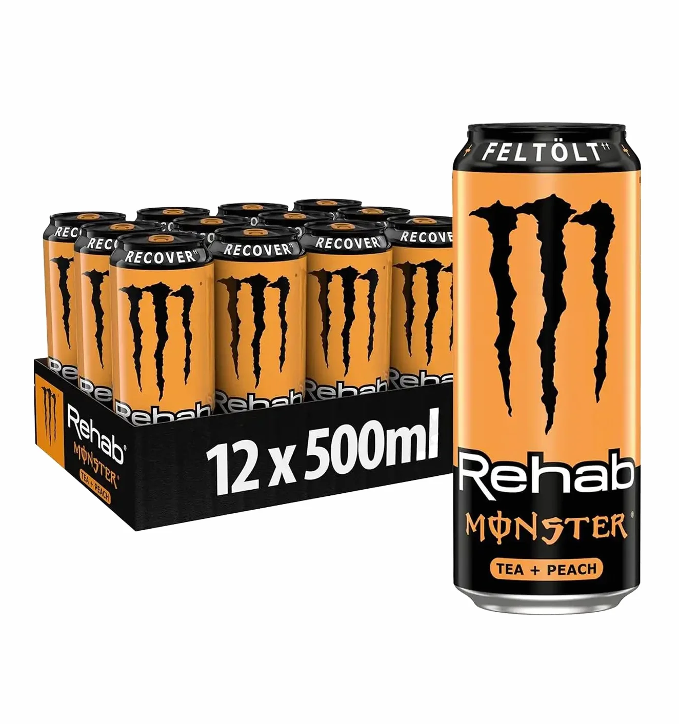 Monster Rehab 12 x 500 ml Peach