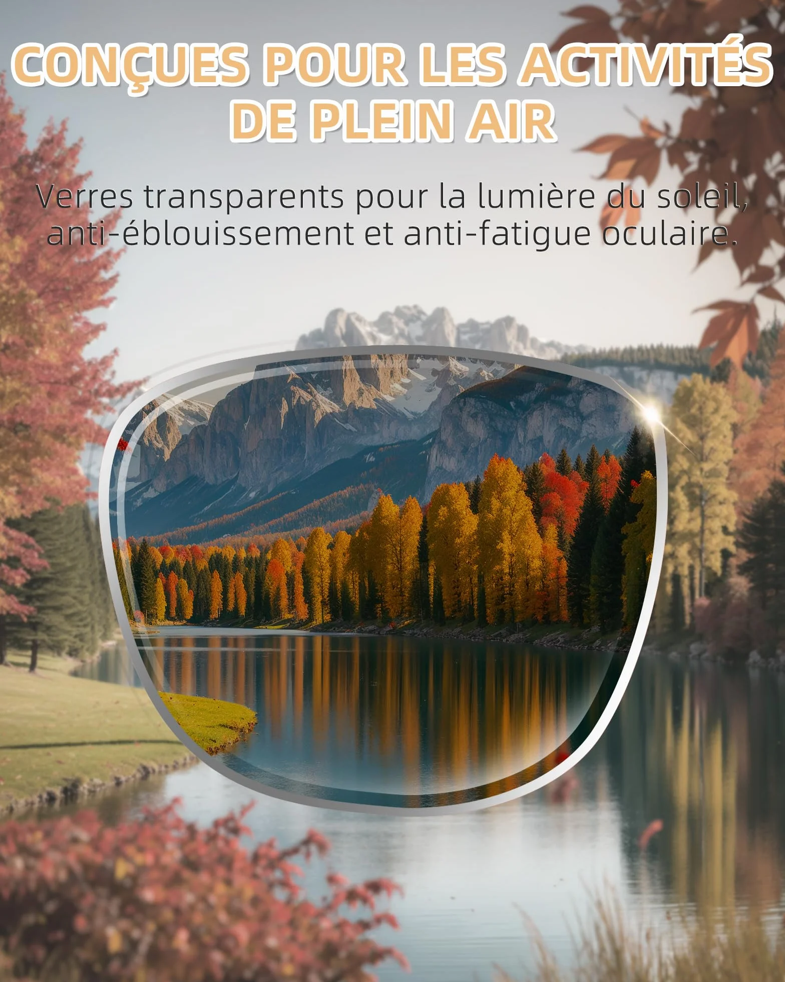 JOLISU Lot de 3 lunettes de lecture avec protection UV400 pour extérieur