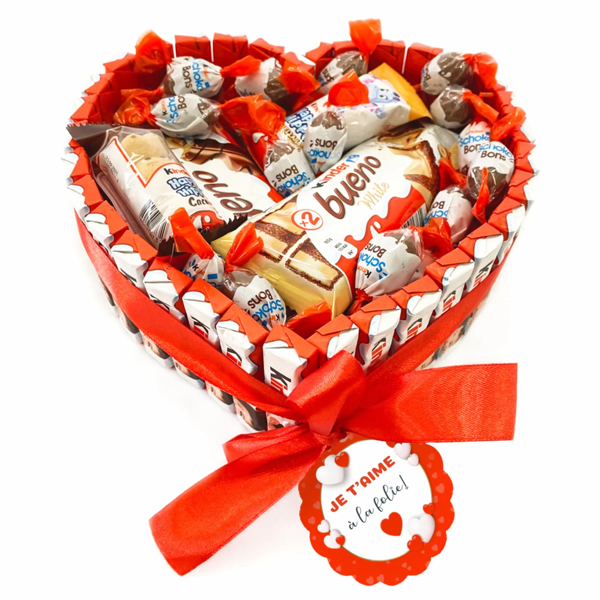 Onza Chocolat paques Kinder - Oeuf de paques Schokobons, Kinder Bueno Surprise, Happy Hippo - Chocolat pâques enfant - Coffret Cadeau à offrir pour Femme, Homme.