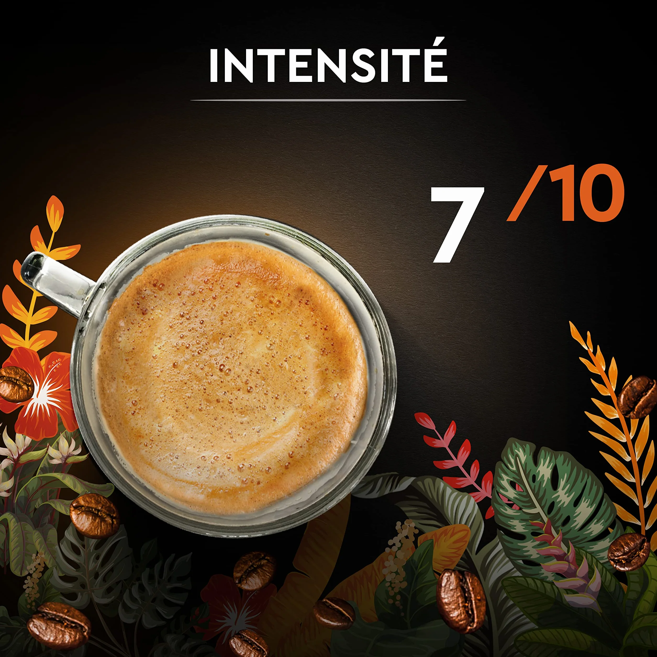 CARTE NOIRE - Café Grain Carte Noire Secrets de Nature - Catuai Romex - Certifié Rainforest Alliance - Paquet de 1 kg