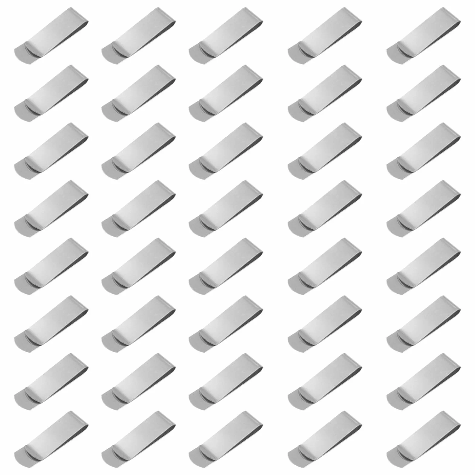 Pince à Billets Métal 40 Pcs Homme Porte Carte Crédit