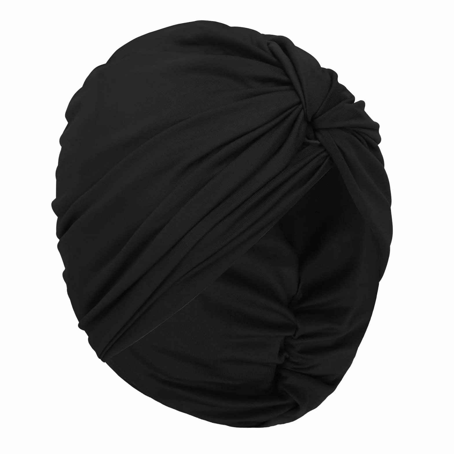 Bonnet de Piscine Femme Turban Sauna Tissu Maillot de Bain Casque Thermal Taille Unique