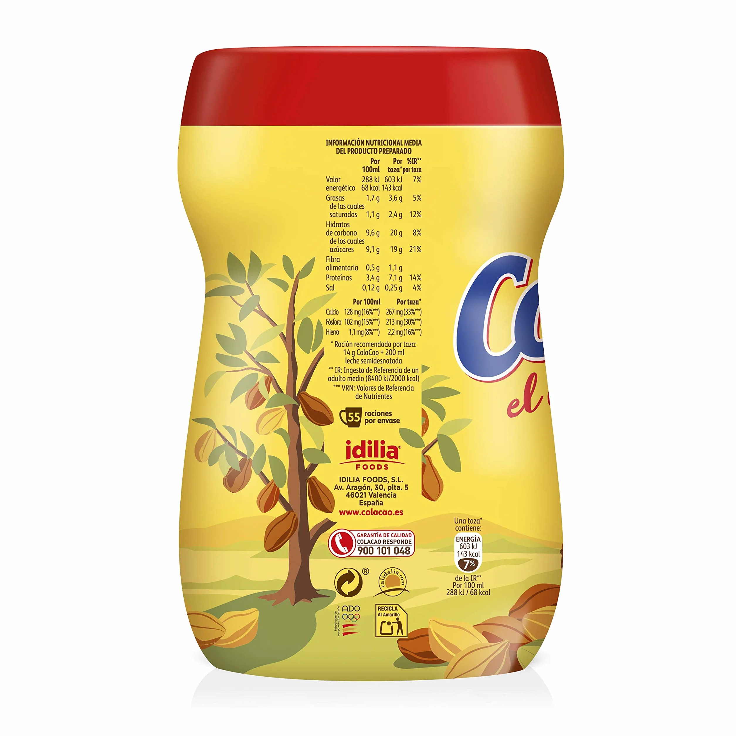 Original Colacao - Cola Cao Hot Chocolate Drink (770 g)