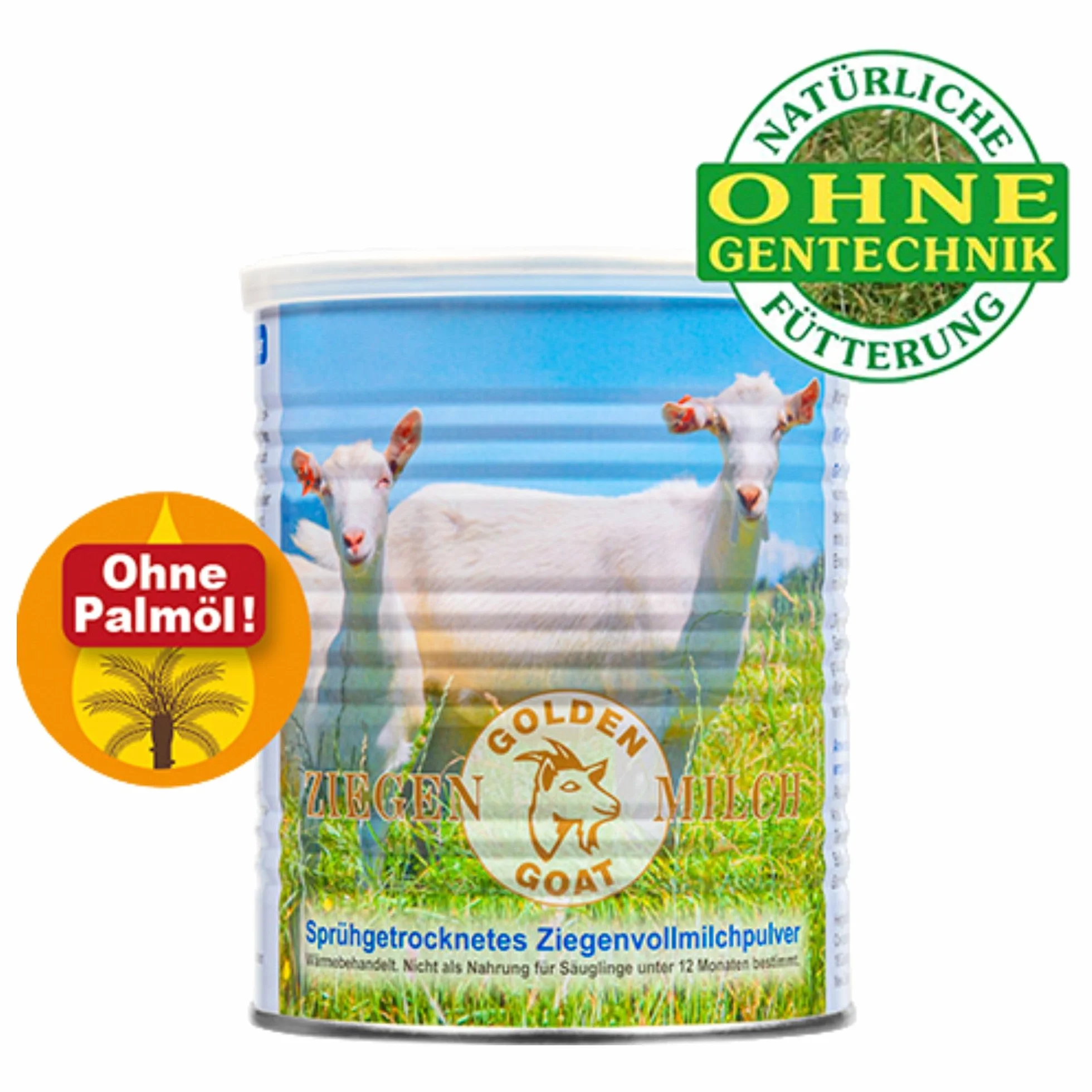 Bambinchen Golden Goat Poudre de lait entier de chèvre, paquet de 12 (12 x 400g)