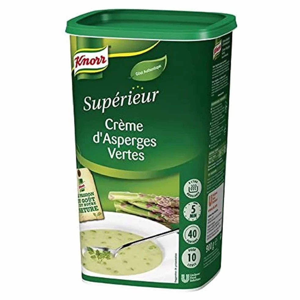 Knorr Supérieur Crème D'asperges Vertes 900g 40 Portions