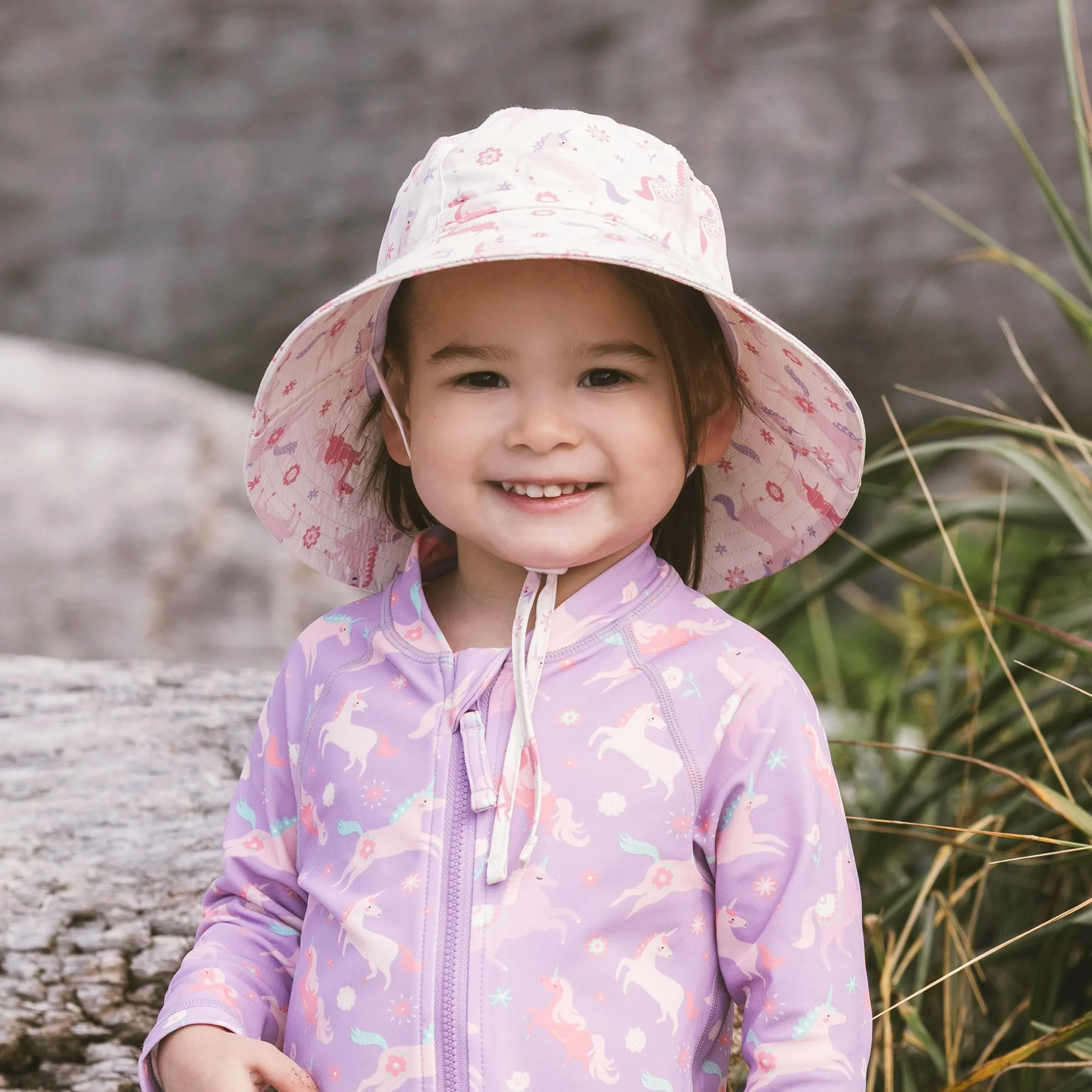 Jan & Jul Quick-Dry Swim Bucket Hat with Adjustable Strap