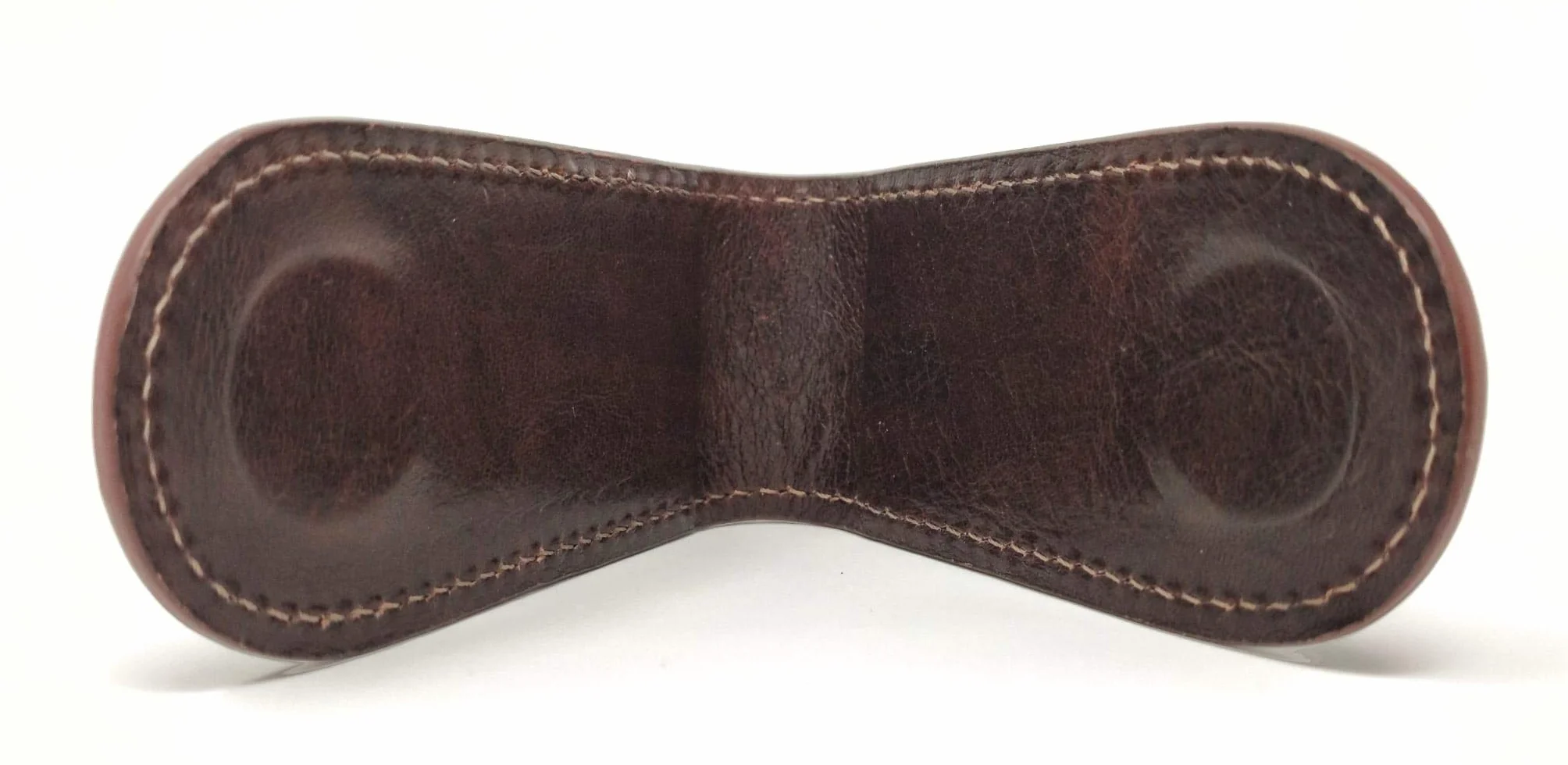 Mauro Pelletteria Porte-Billets Homme Cuir Magnétique Double Couture Fabriqué Italie Noir