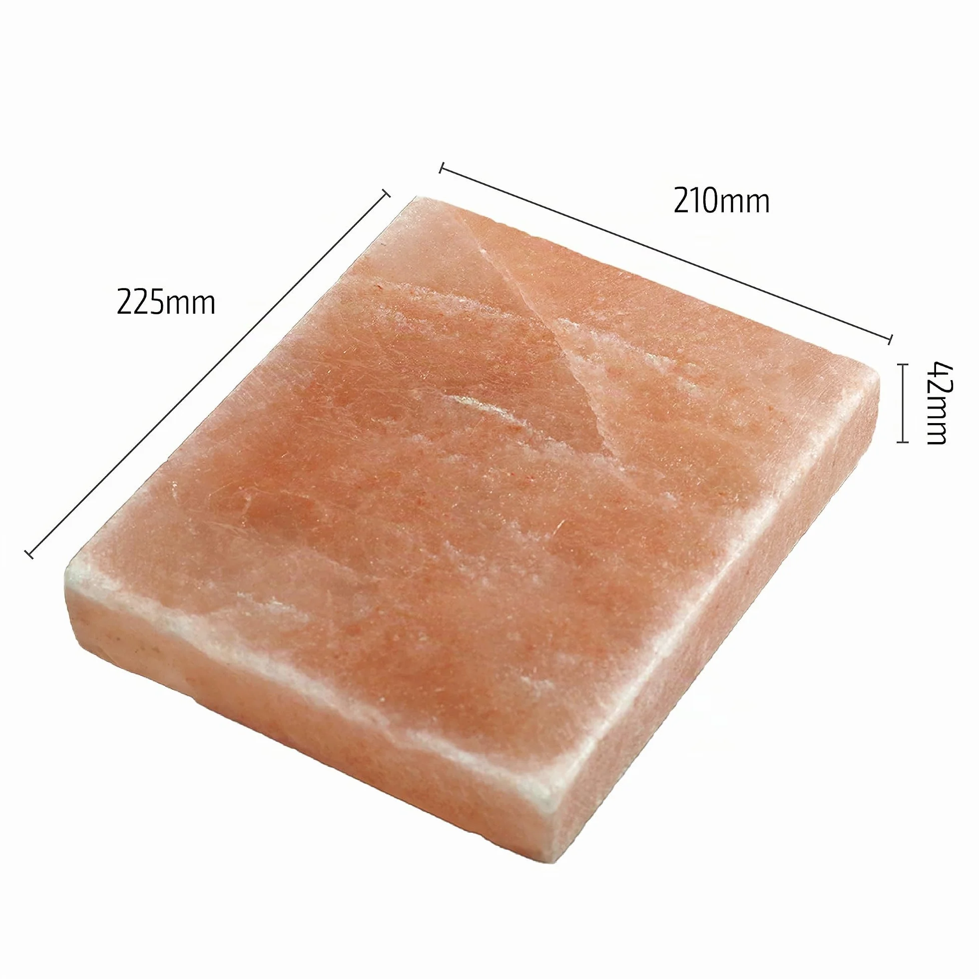 Dani Bloc de Sel Rose de l'Himalaya pour Cuisine 3,5 kg 1 Unité