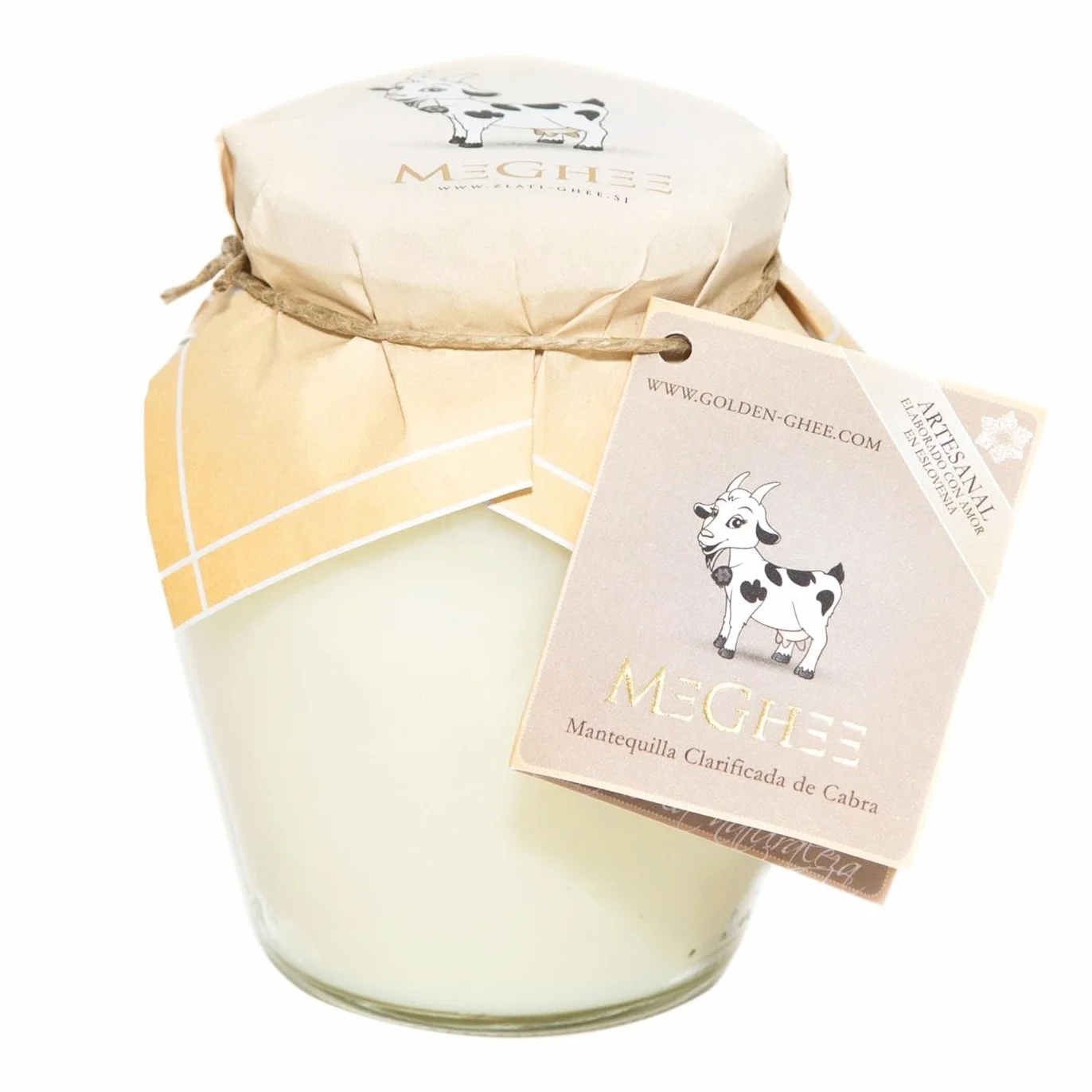 MeGhee - Ghee au beurre de chèvre biologique 370 g