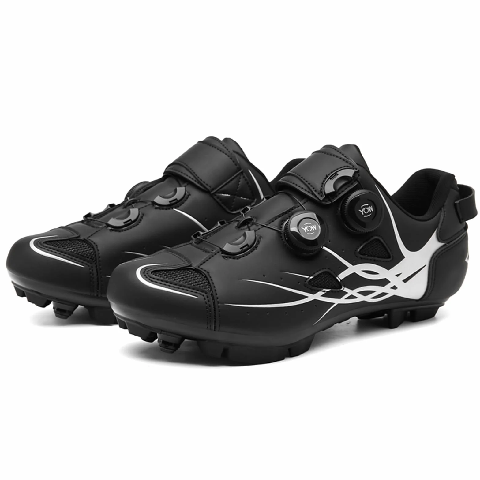 Chaussures de Cyclisme VTT Hommes Femmes Compatible SPD Respirant