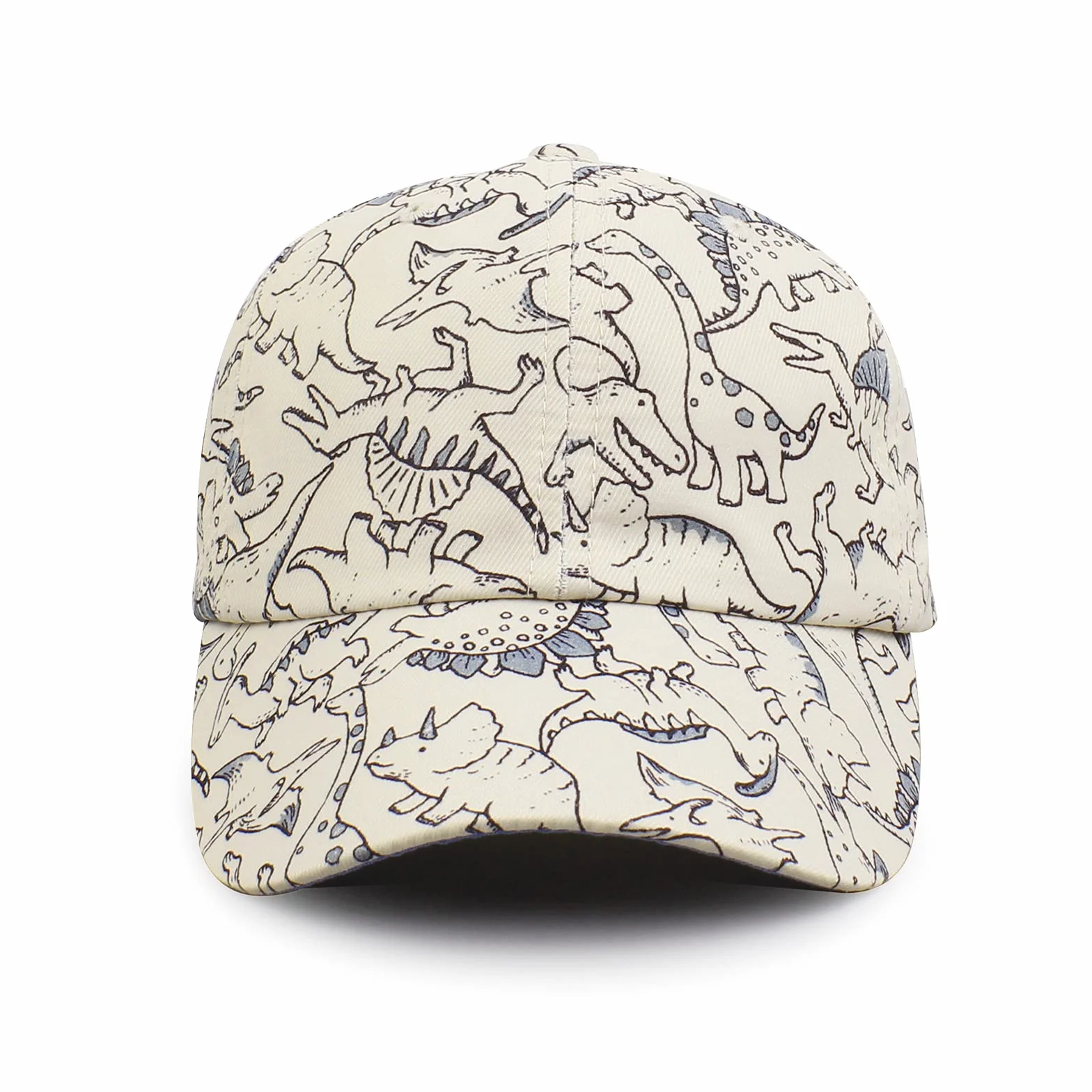XIAOHAWANG Chapeau De Soleil pour Enfant Dinosaur Casquette De Baseball Été Réglable Garçon Fille