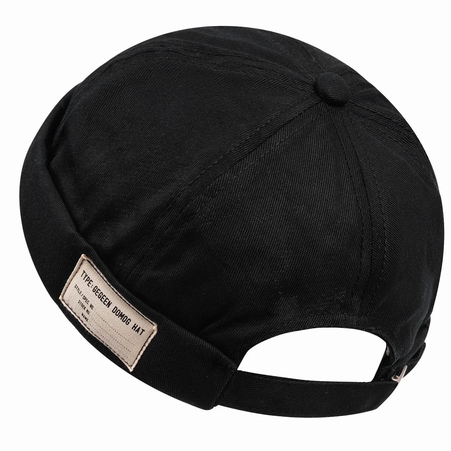CLAPE Casquette Docker Coton Bonnet Unique Street Décontracté Brimless Chapeau Beanie Baseball Cap Fisherman Beanie Watch Hat