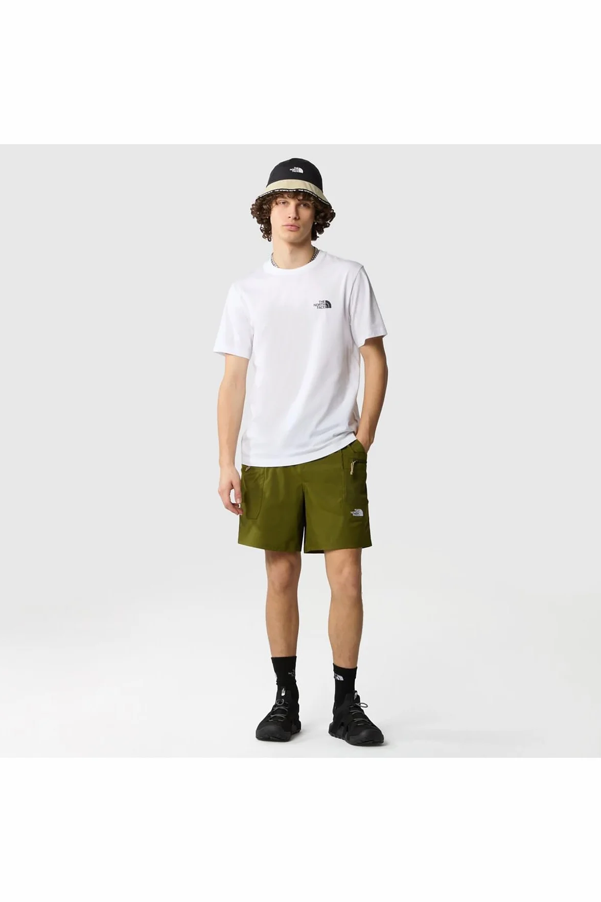 THE NORTH FACE Simple Dome T-Shirt TNF White
