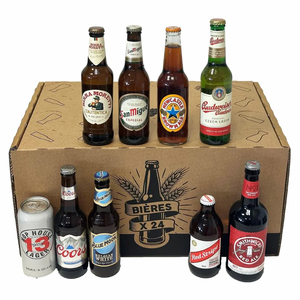 Coffret 24 bières du monde différentes