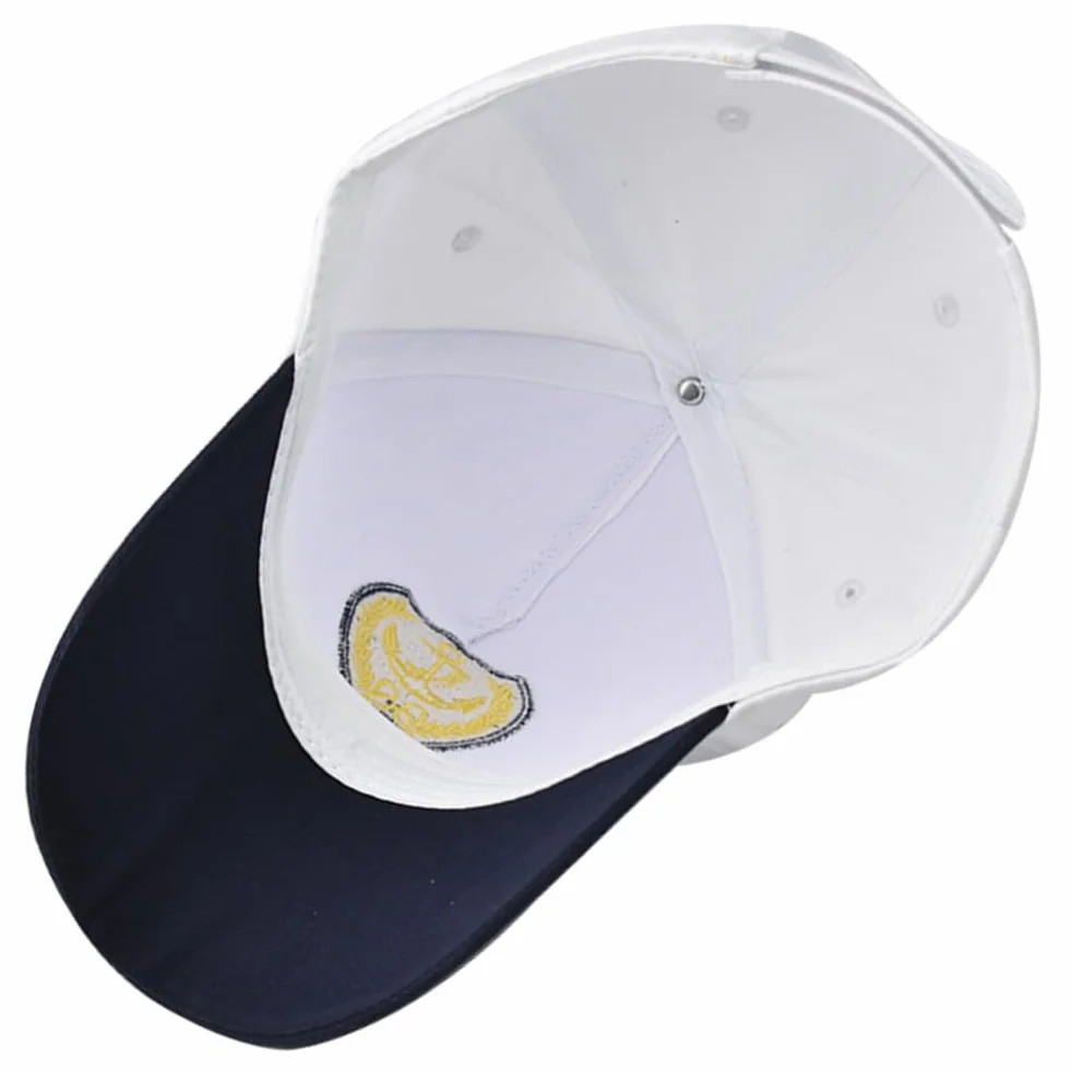Chapeau de capitaine brodé ancre réglable nautique yacht marine baseball