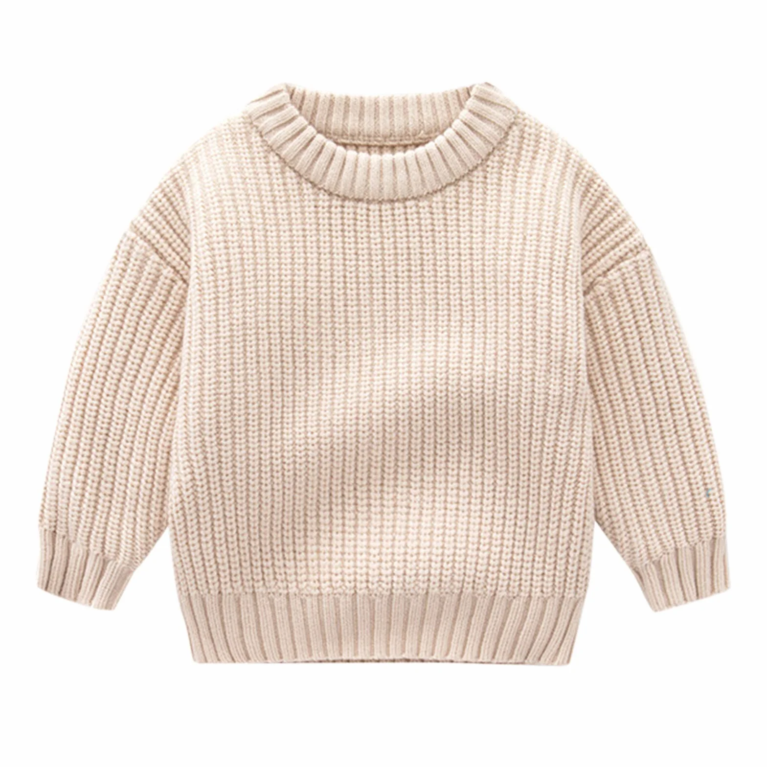 Pull en Tricot Solide pour Bébé Garçons Vêtements d'hiver Enfant