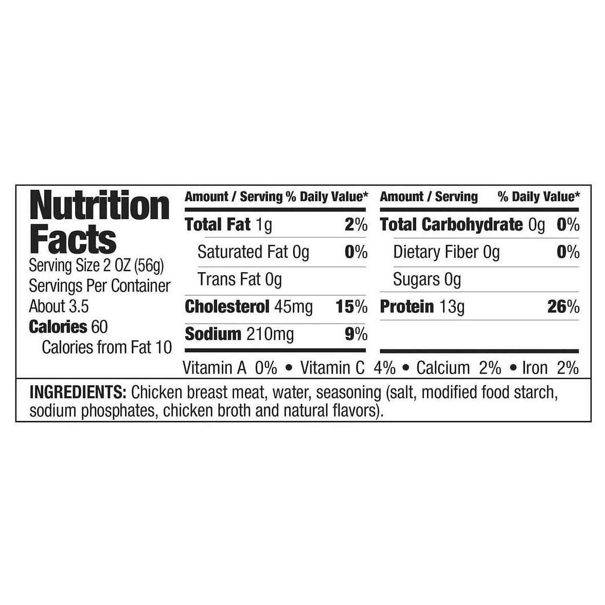 Kirkland Signature Poitrine de poulet, 354,4 g – 6 pièces (lot de 2) | Total de 12 unités