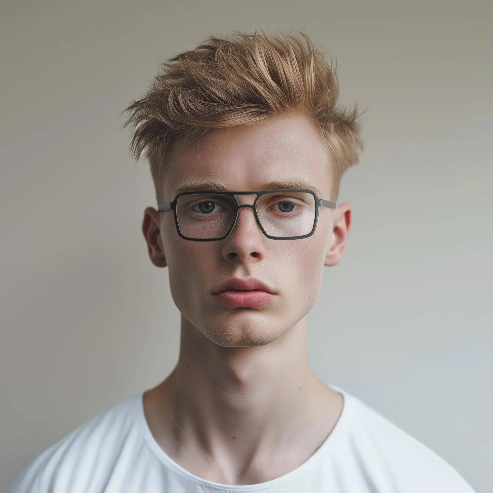LONDON MOLE® Lunettes de lecture style pilote carrée Unisex avec charnières à ressort