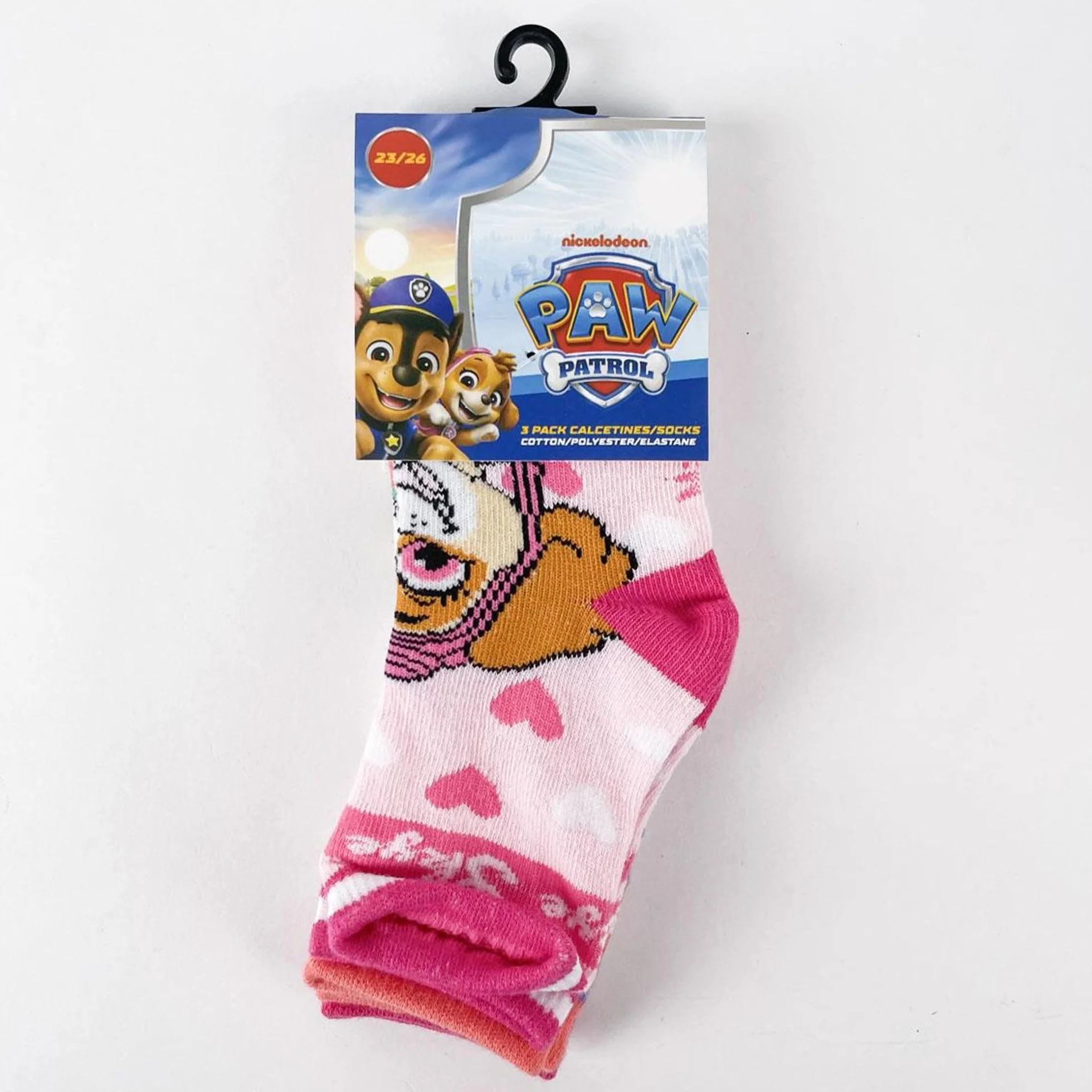 Paw Patrol Calcetines Niña Pack de 3 Cómodos Seguros CERDÁ LIFE'S LITTLE MOMENTS
