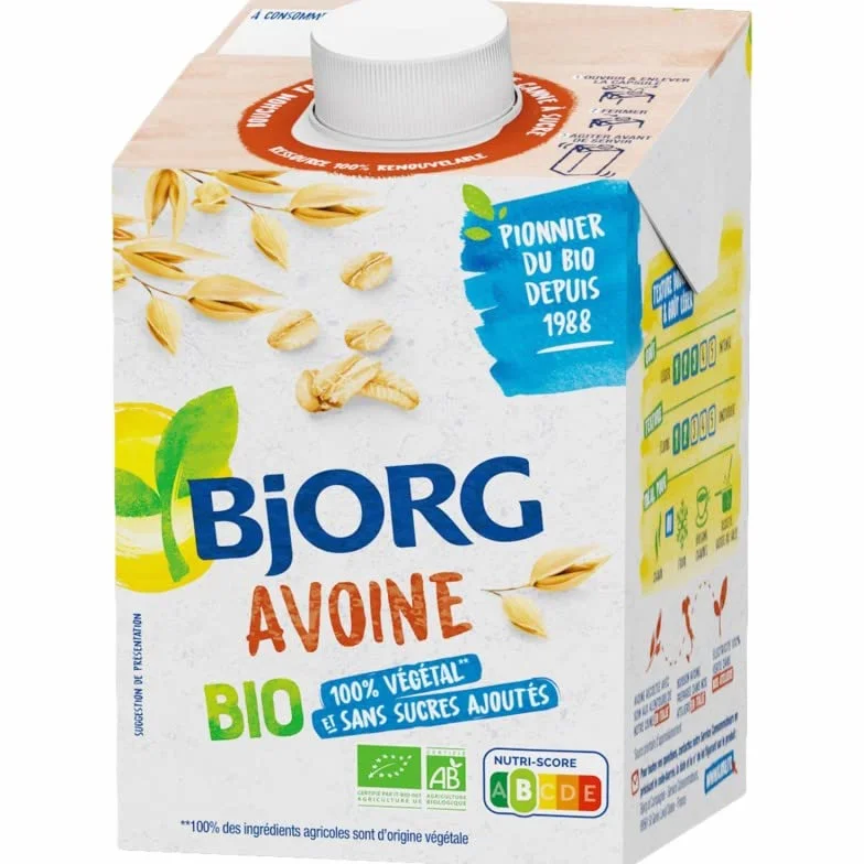BOISSON AVOINE BIO 500ML, BJORG, LOT DE 4