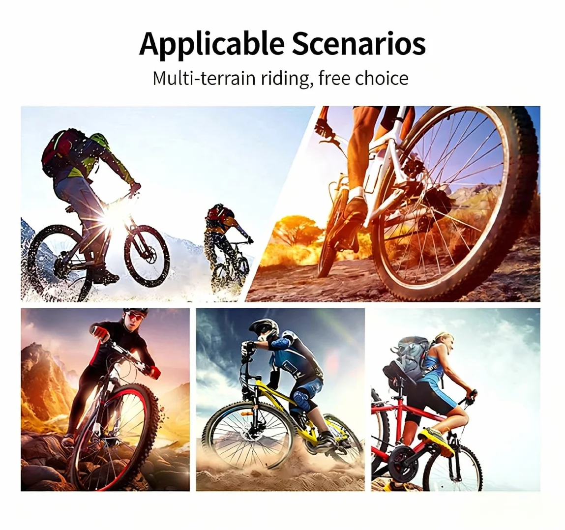 Chaussures de Cyclisme Hommes VTT Vélo de Montagne Respirantes Compatible Pédales SPD 36-47