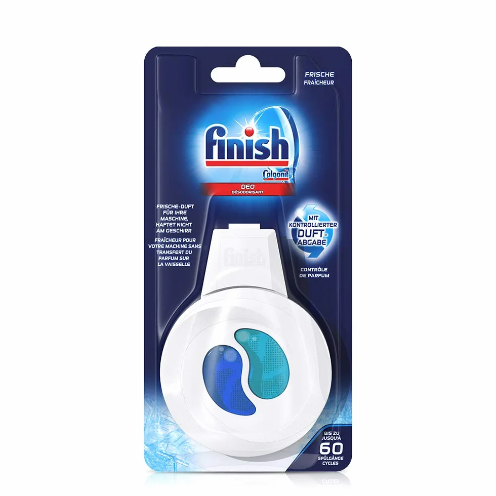 Finish Lot de 5 désodorisants anti-odeurs pour lave-vaisselle