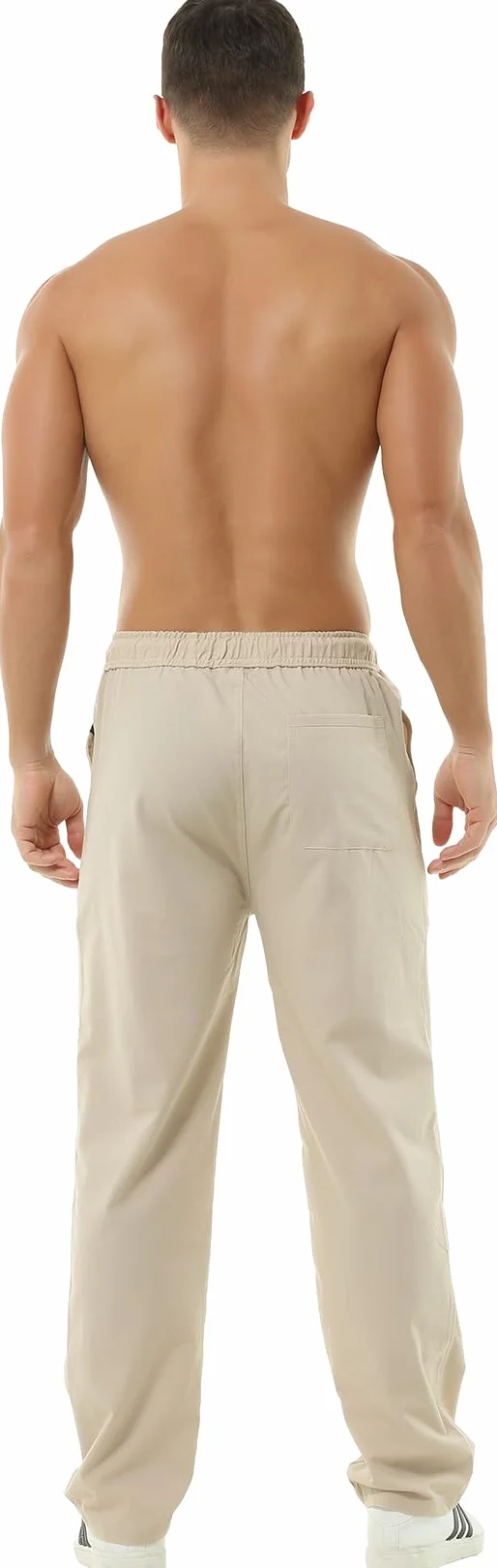 Hoerev Lin Pantalons décontractée Plage été