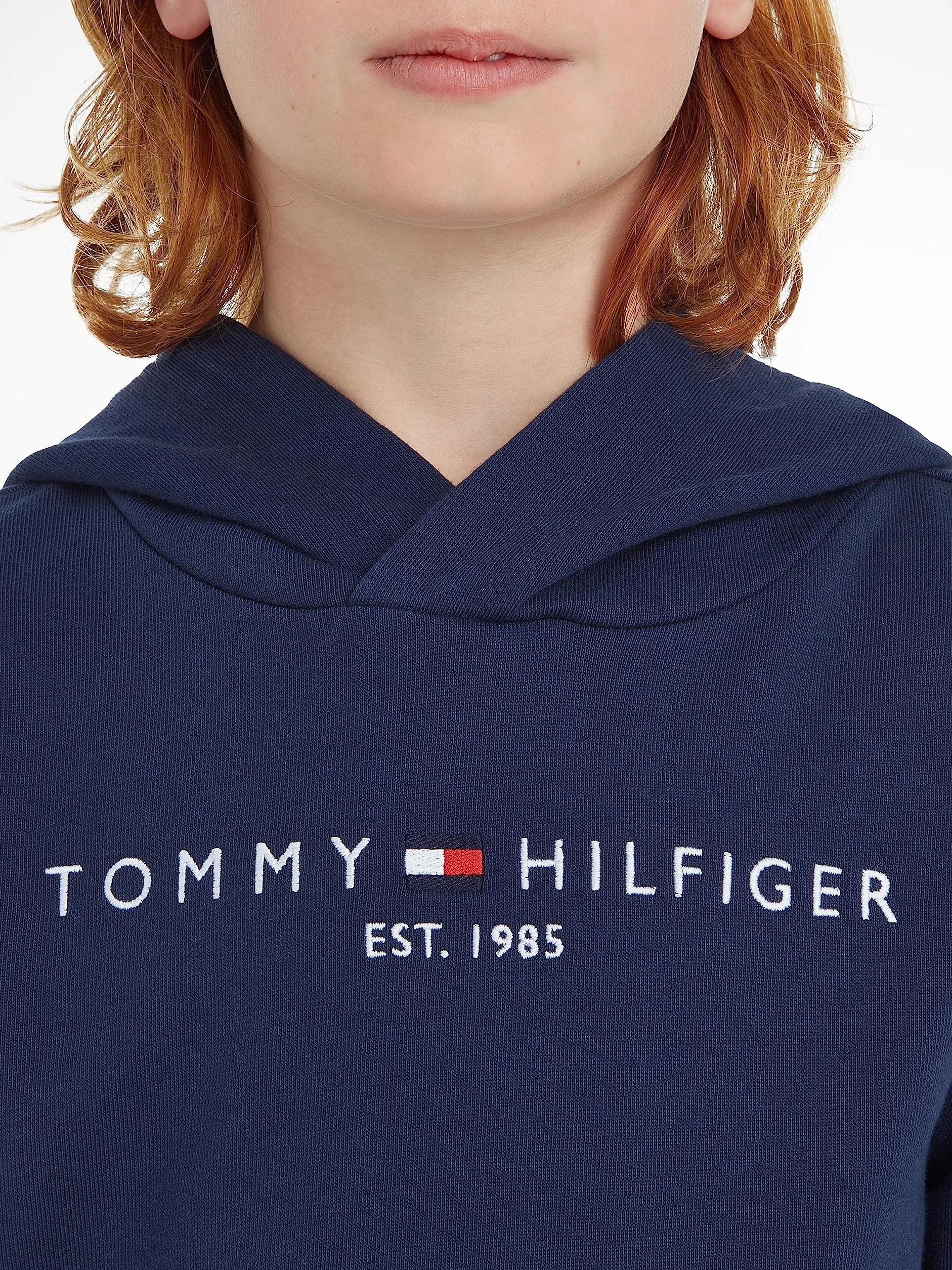 Tommy Hilfiger Enfant Essential Hoodie Sweat à Capuche Unisexe