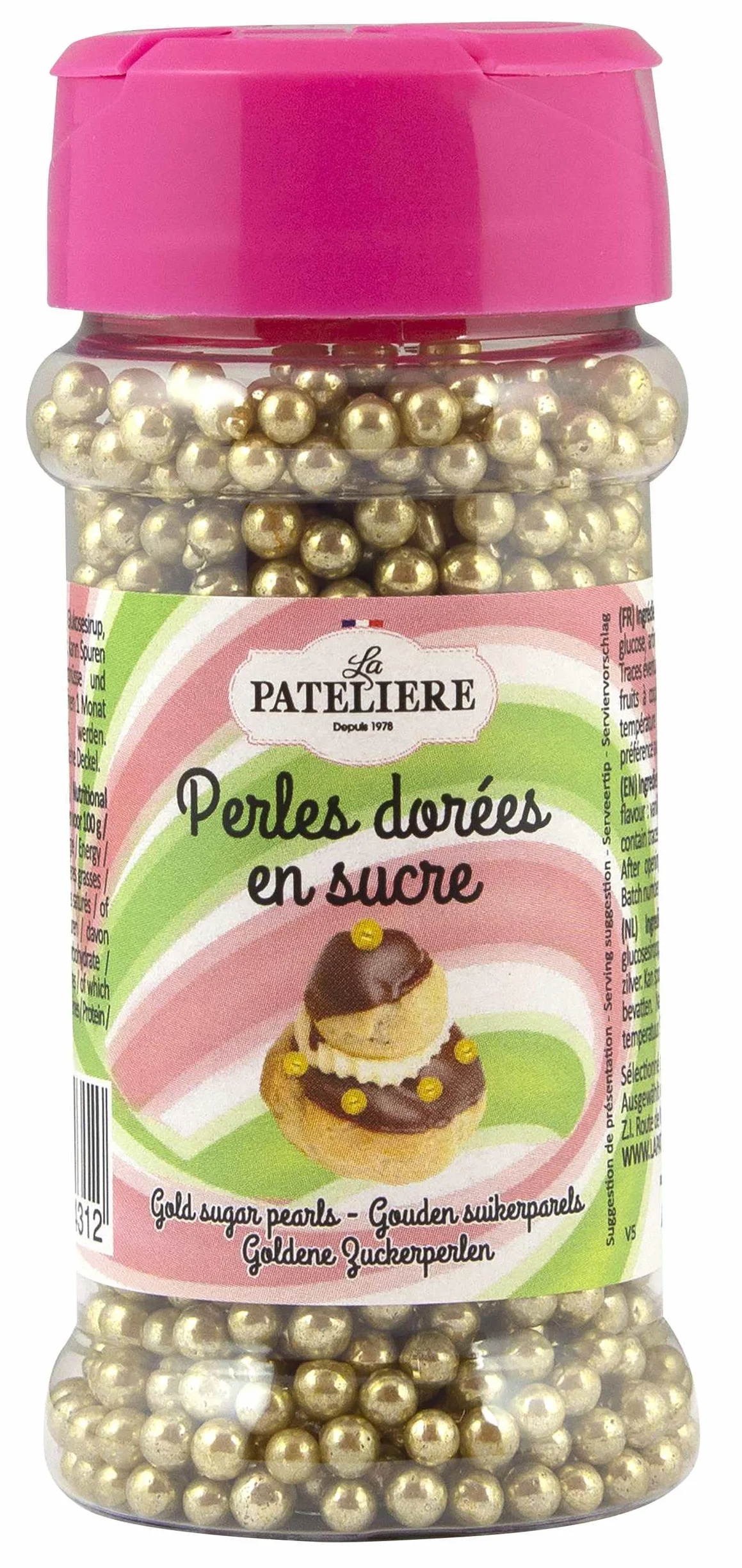 LA PATELIERE Perles Dorées 70 g