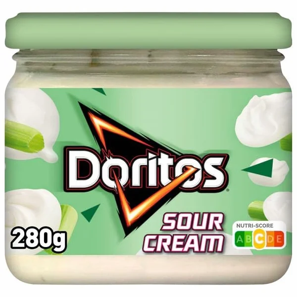 DORITOS - Sauce Sour Cream 280G - Deux Articles