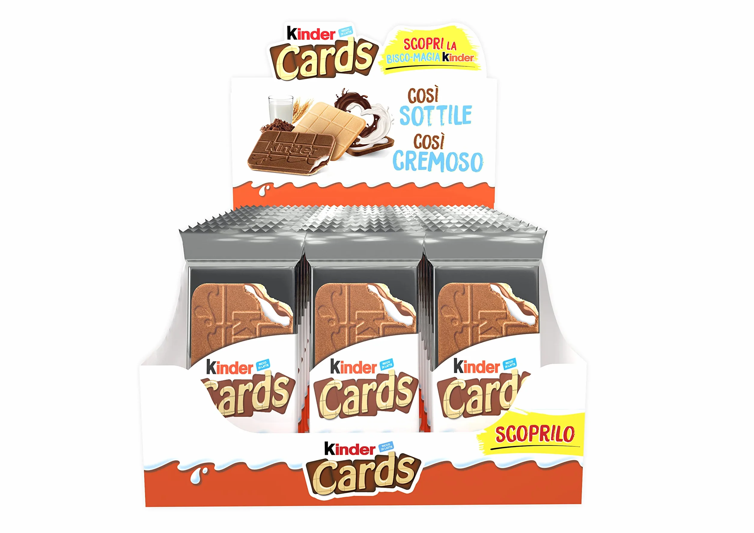 Kinder Cartes , 25.6 G (Lot De 30)