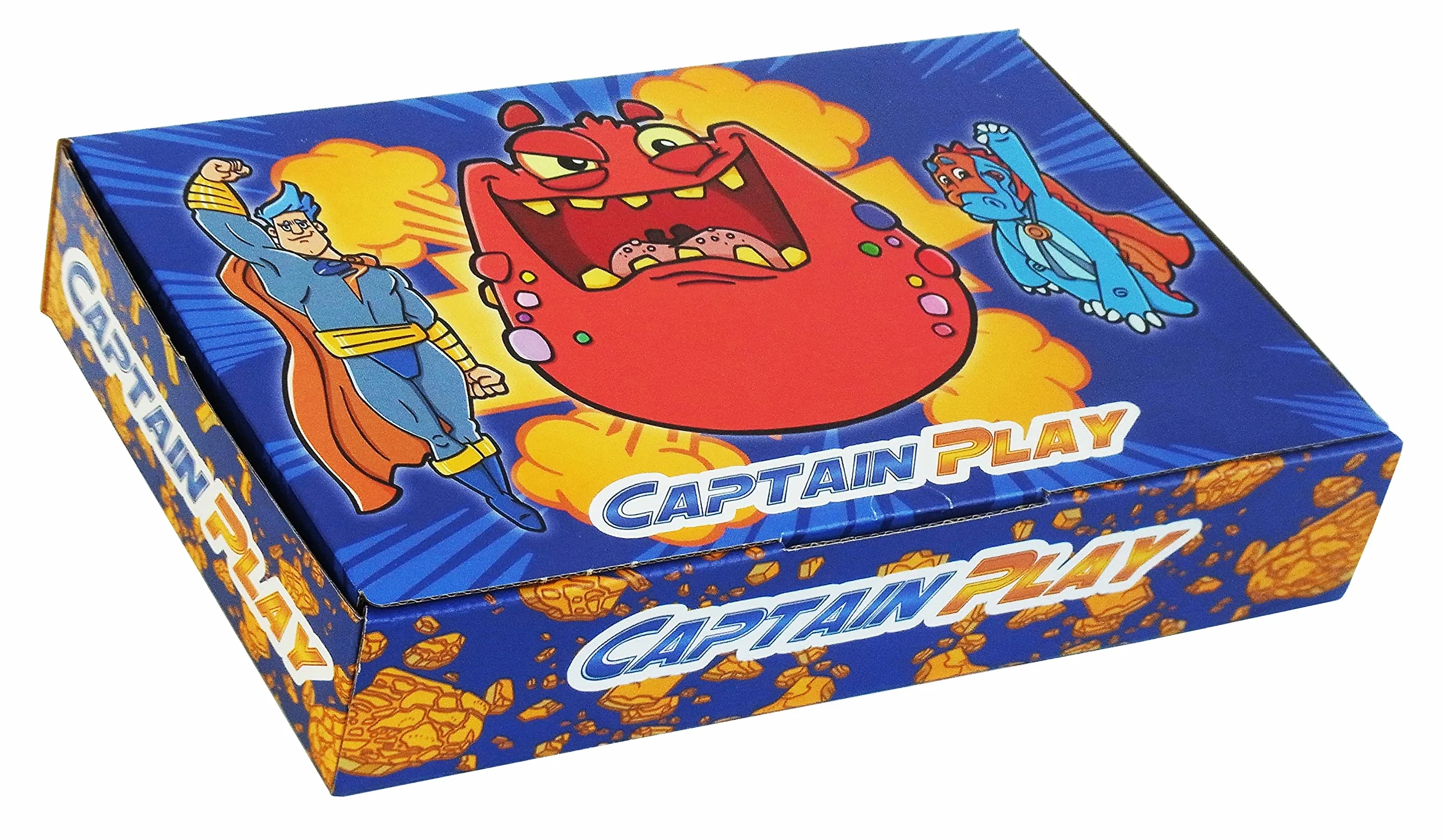 CAPTAIN PLAY Coffret Cadeau d'Inscription à l'École ou Début des Études, Confiseries Assorties, Cadeau Bonbon, 32 pièces en emballage individuel