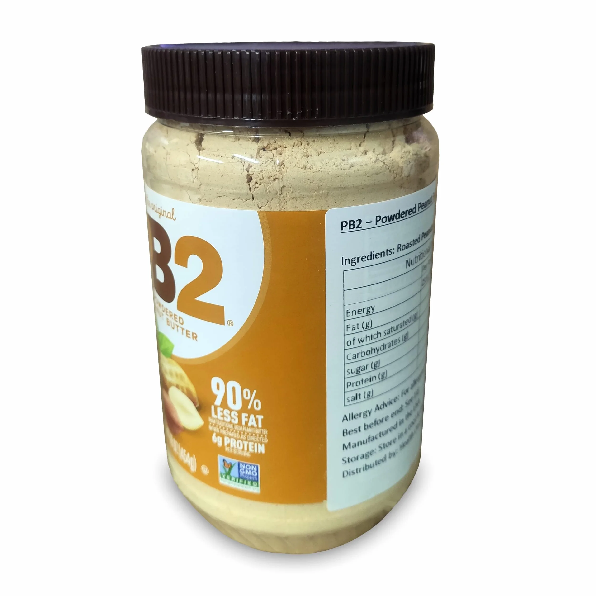 Bell Plantation PB2 Plain Peanut Butter Powder - 1lb Jar