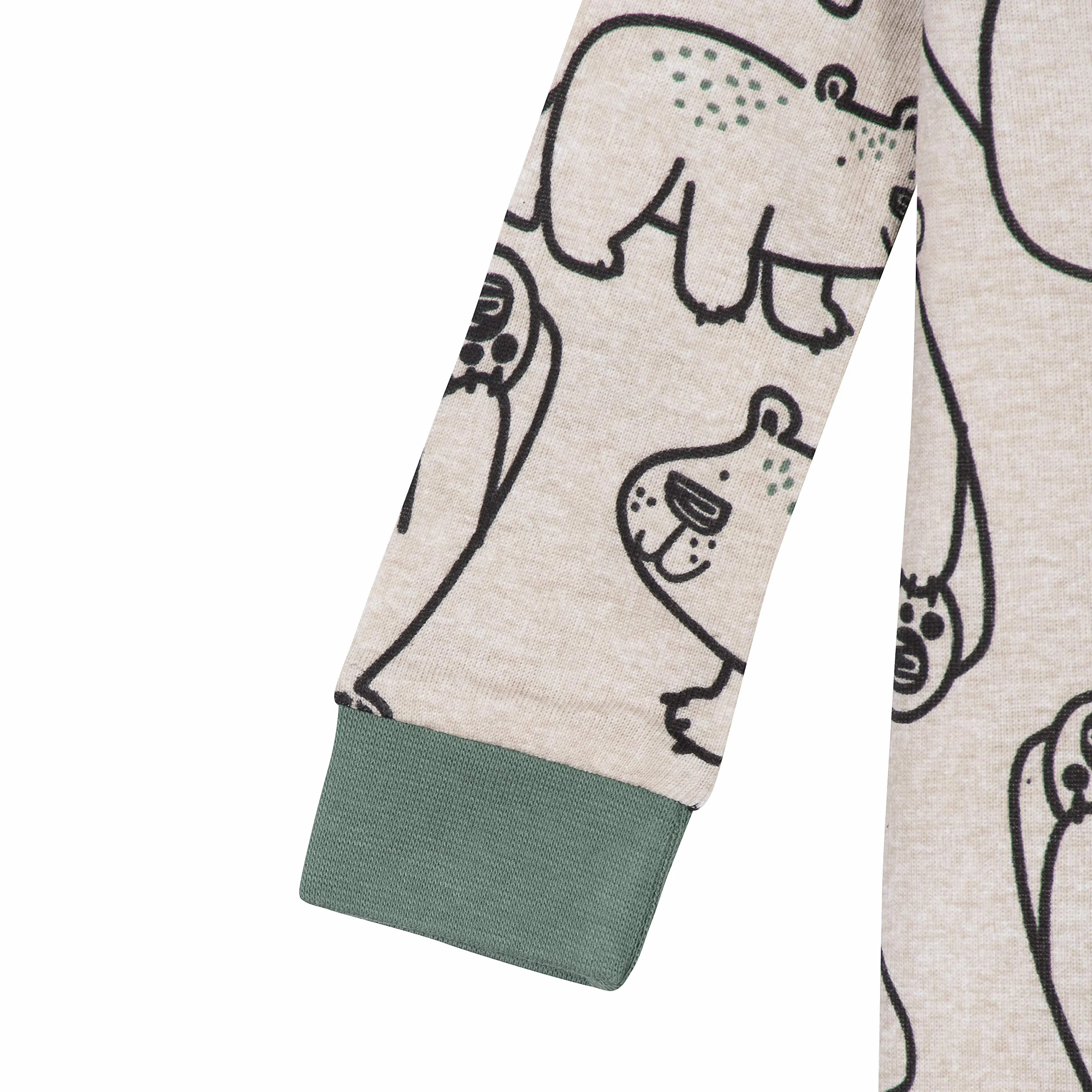 Gerber 2-Pack Pantoufles Pyjama Pied pour Bébé Fille et Bambin
