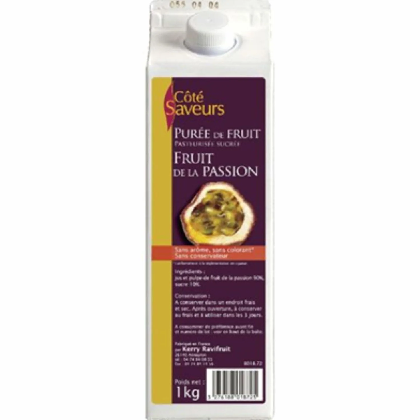 Cote Saveurs Purée de fruit de la passion 1 kg