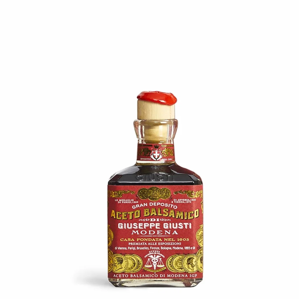 Giusti - Vinaigre Balsamique de Modène IGP 3 Médailles d'or - 250ml Cubica