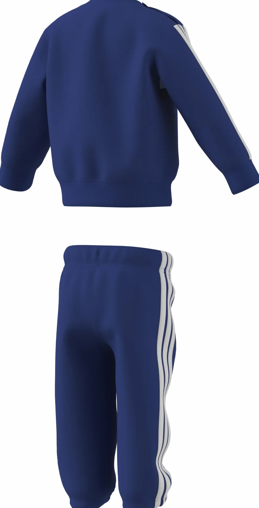 Adidas Seasonal Essentials Tiberio 3 Stripes Fleece Crew Set Survêtement Mixte bébé
