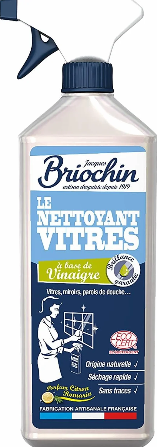 Briochin nettoyant Surfaces vitrées - 750 ML - a Base de vinaigre