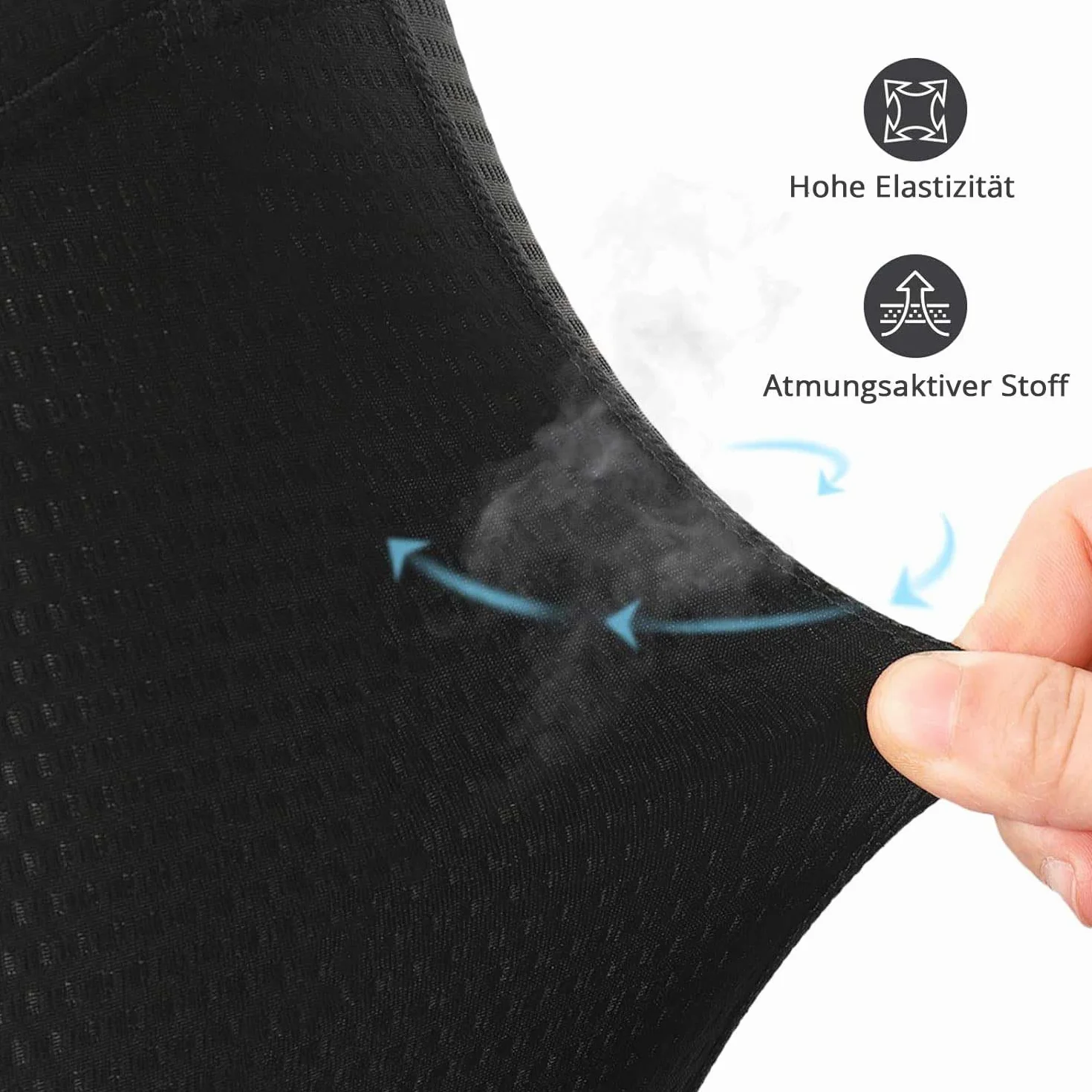Wulibike Shorts de Vélo de Montagne 2 en 1 avec Rembourrage pour Hommes