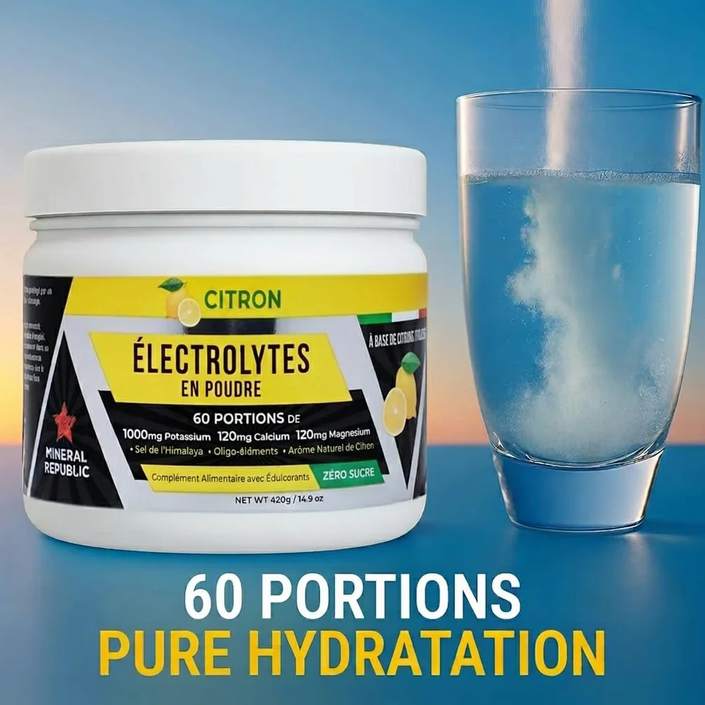 Honest Electrolyte Powder :Electrolytes sans Sucre de Haute Puissance/Électrolytes Keto Zéro Calorie avec Magnésium, Poudre Concentrée de Potassium, Sodium et Minéraux Keto/Sels de Jeûne