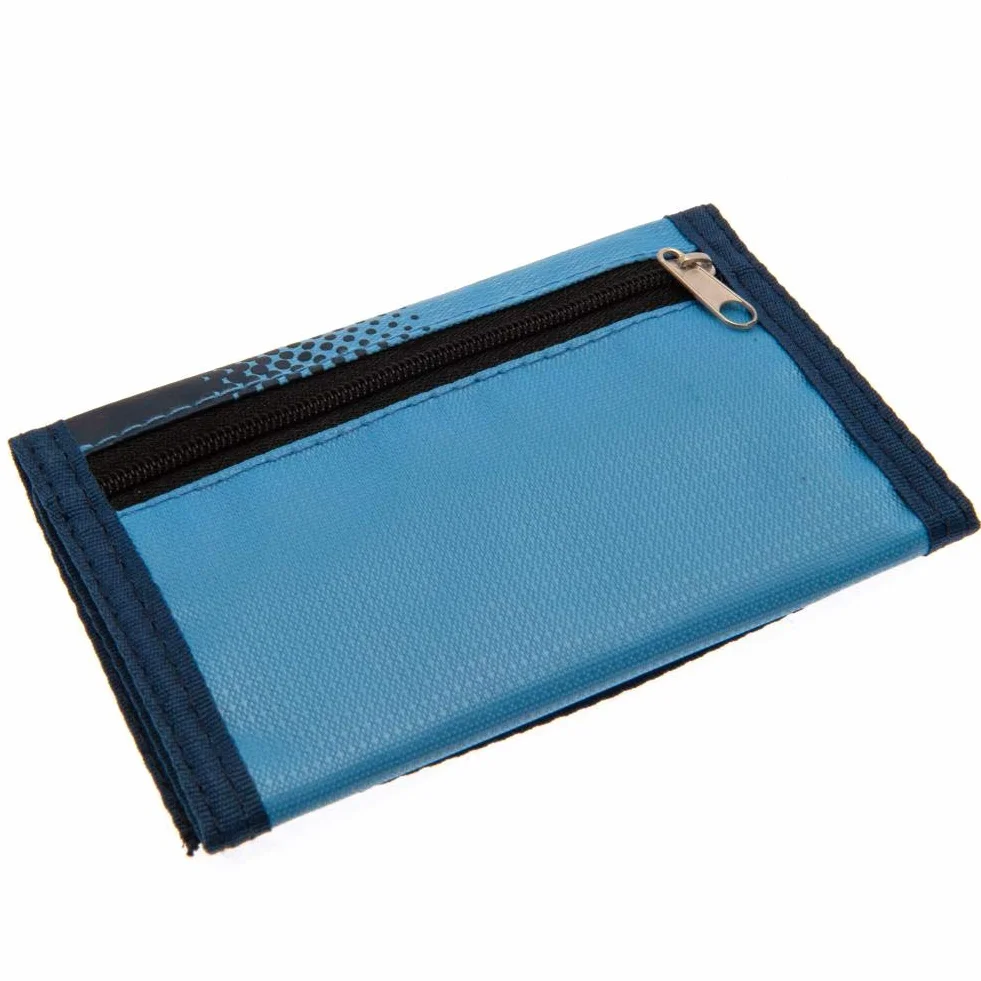 MANCHESTER CITY Portefeuille Officiel FC Homme Bleu Ciel
