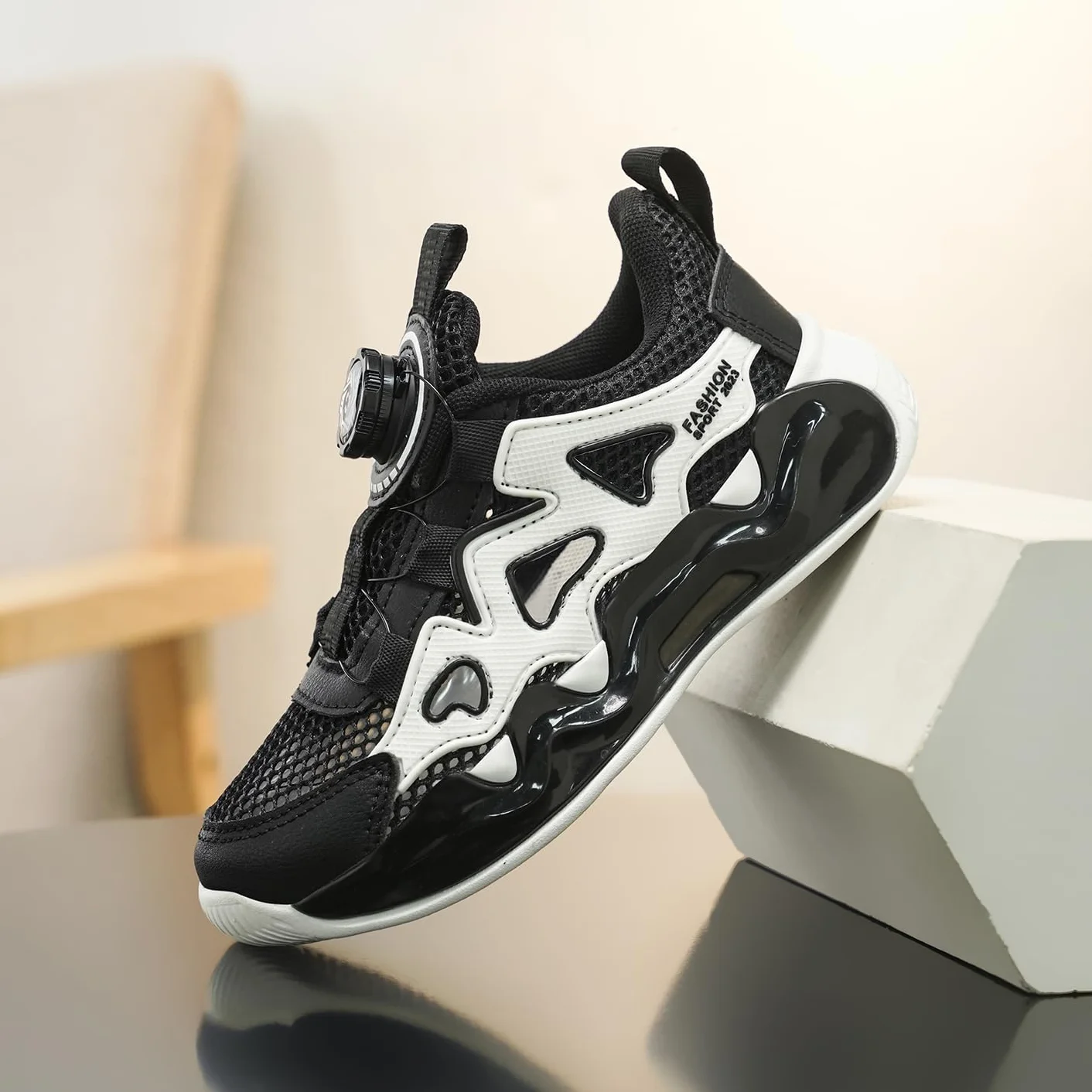 Chaussures de Basket-Ball Enfants Garçons Sport Athlétique