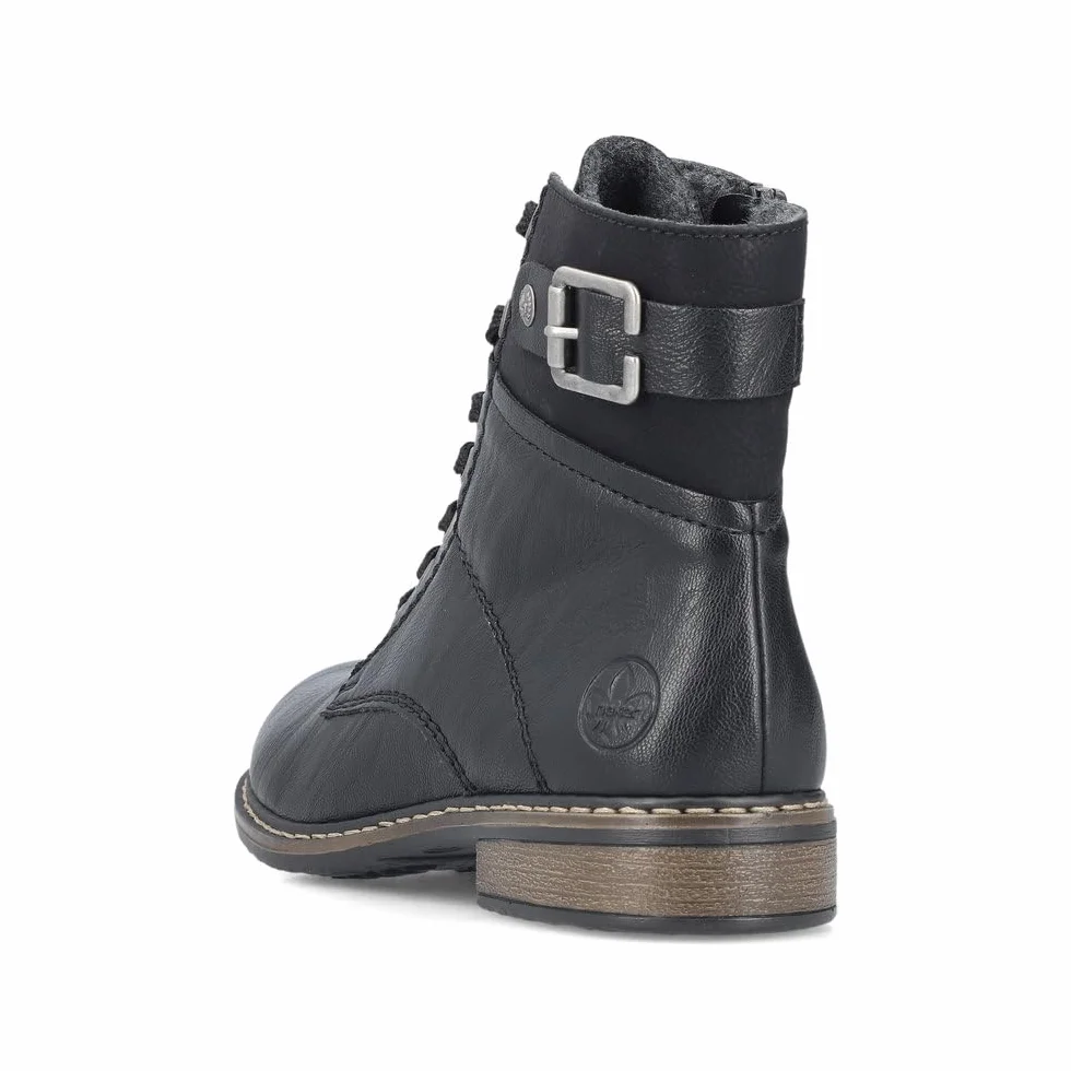 Rieker Bottines à lacets pour femme