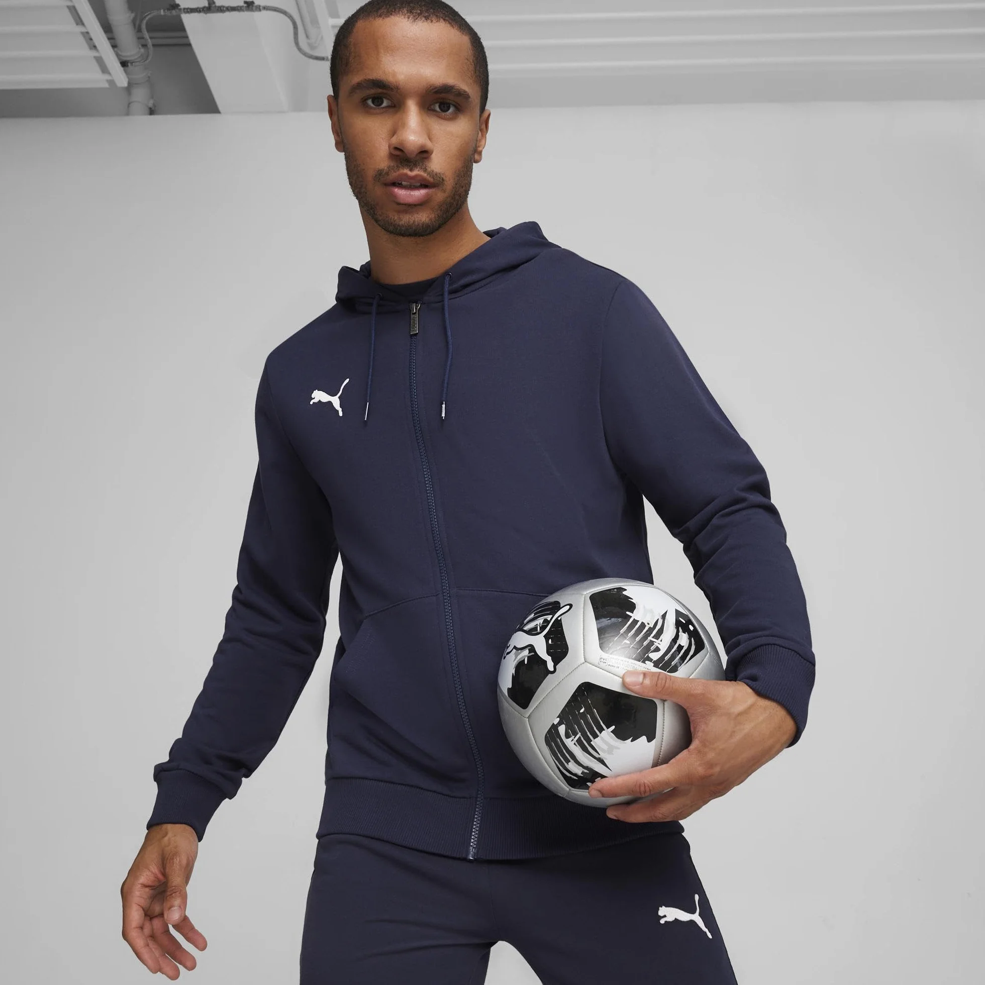 PUMA Teamgoal Casuals Hooded Jacket Sweat Homme