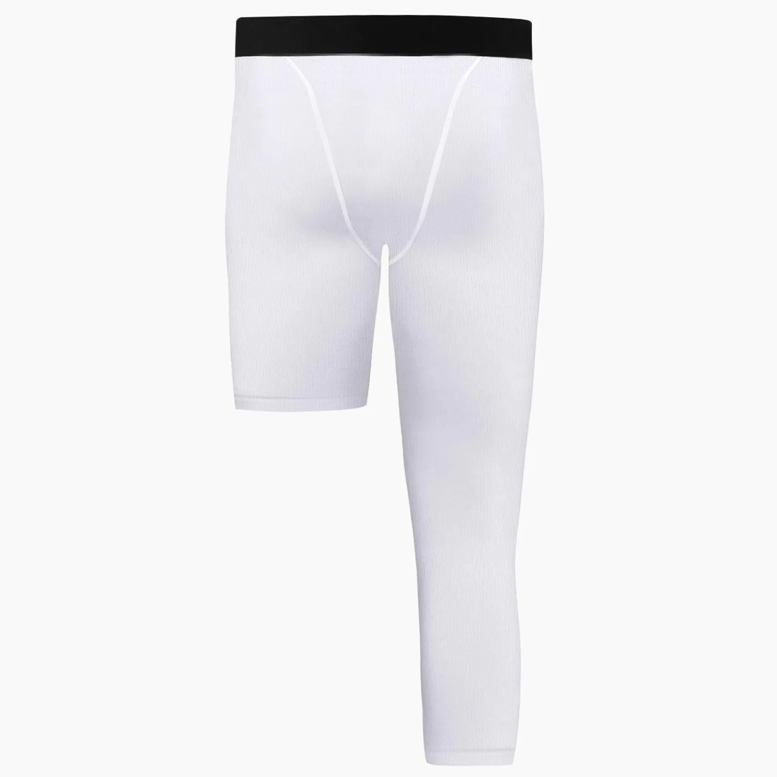 Valcatch Pantalon de Compression 3/4 Capris pour Garçons Jeunes, Legging Une Jambe, Couche de Base Athlétique pour Course Basket
