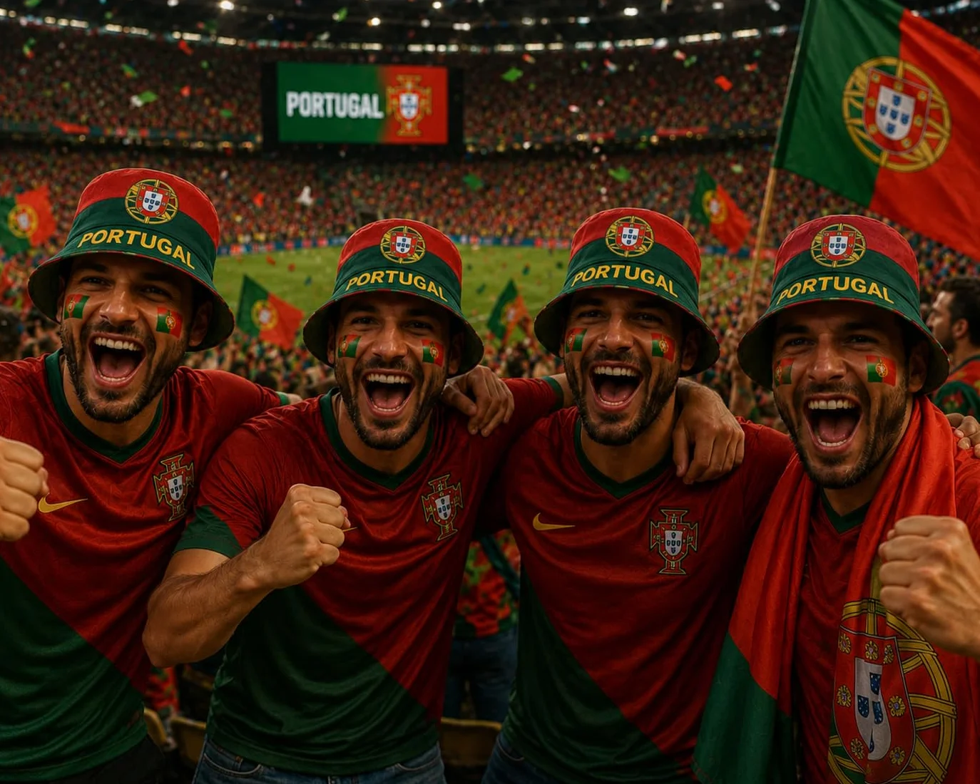 Chapeau de pêcheur unisexe design pays Coupe du Monde football streetwear été