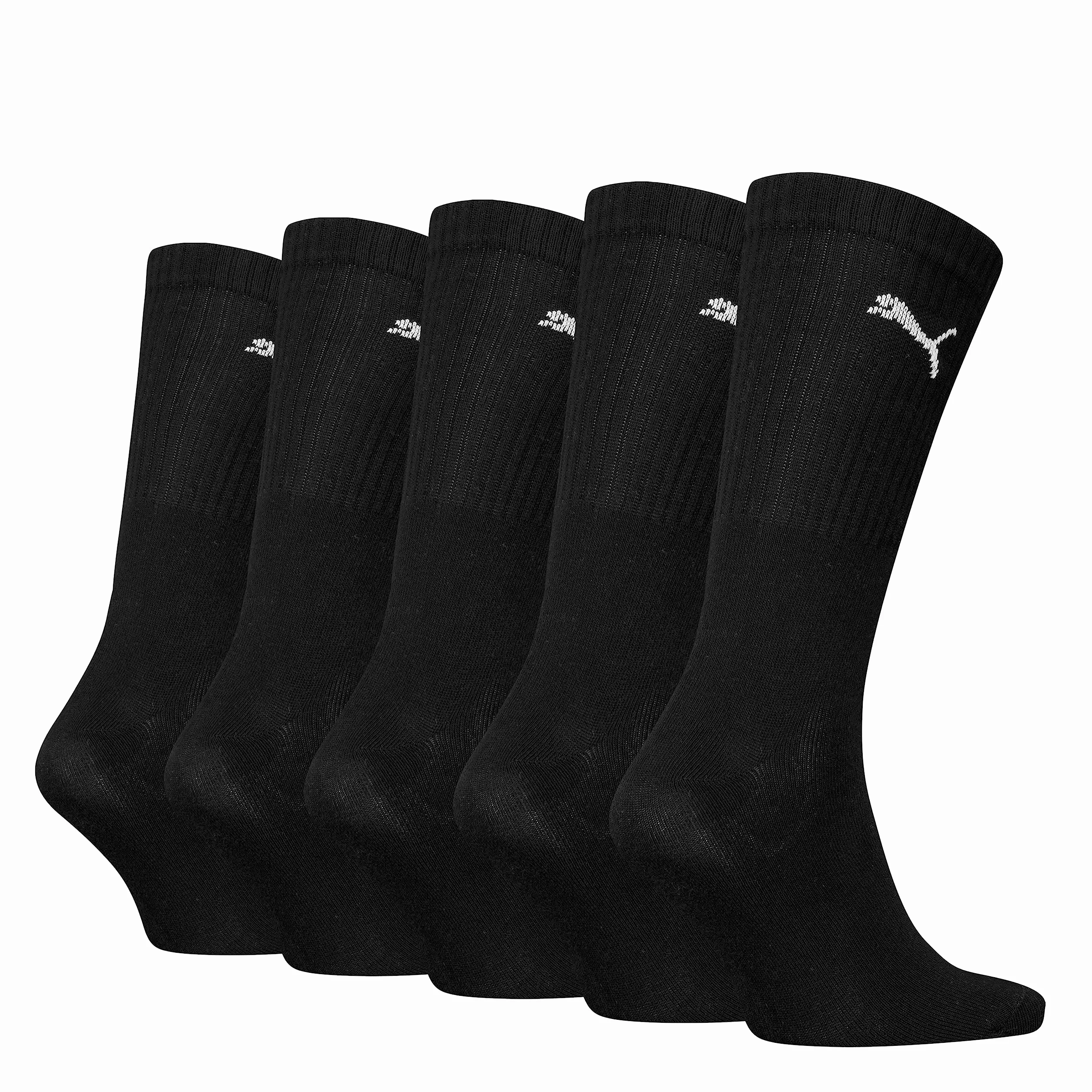 PUMA Chaussettes Lot de 5 Mixte