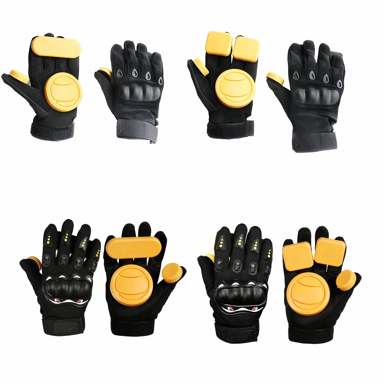 Longboards Gants de glisse pour skateboard Downhill Accessoires de protection Main Palm Slide